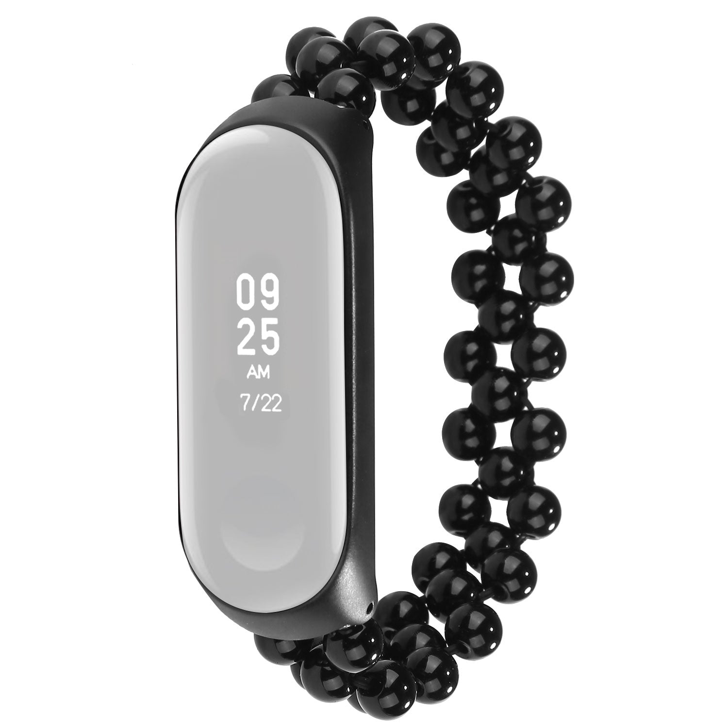 Women Fashion Jade Beaded Bracelet Wrist Strap for Xiaomi Mi Band 3 4 Replacement Smart Watch Band Women Fashion Jade Beaded Bracelet Wrist Strap for Xiaomi Mi Band 3 4 Replacement Smart Watch Band